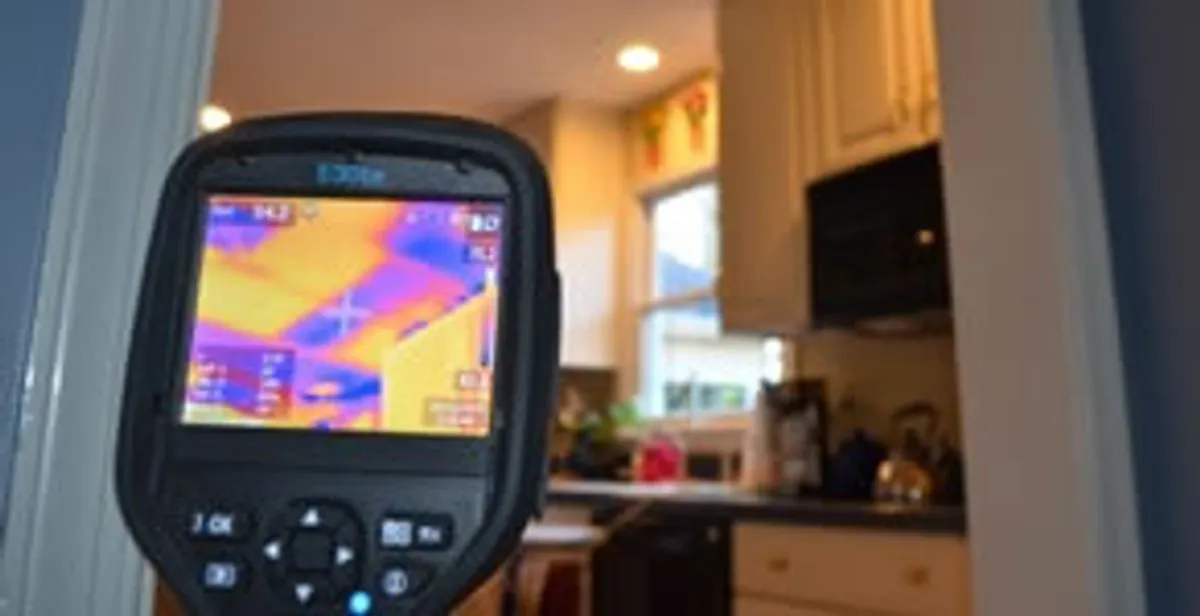 home energy audit service using thermal imaging to evaluate electrical efficiency inside a home in Evansville, IN